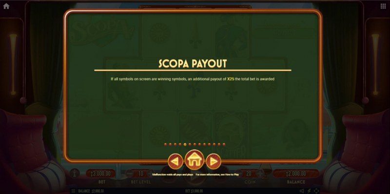 Scopa Payout