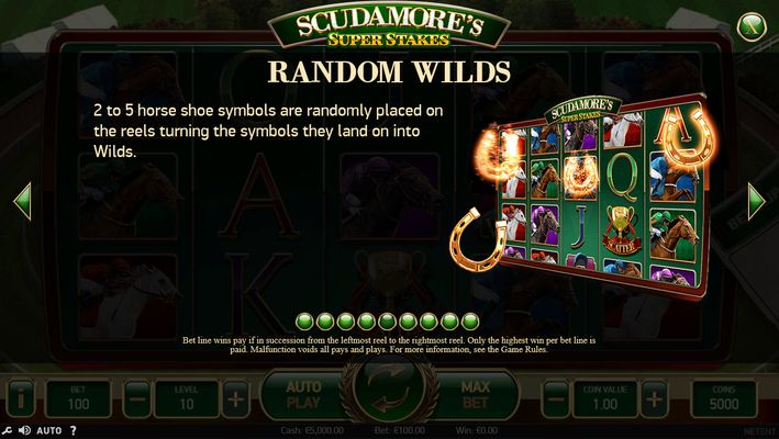 Scudamore's Super Stakes :: Random Wilds Feature Rules