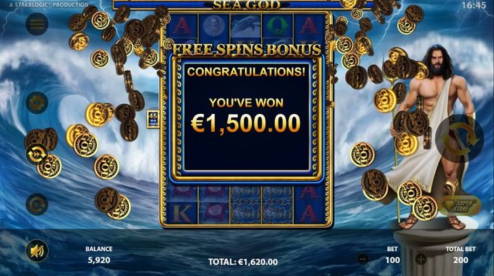 Total Free Spins Payout