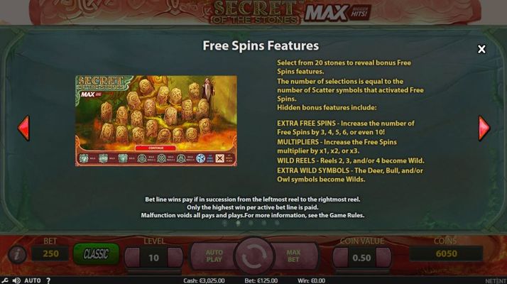 Free Spins Rules