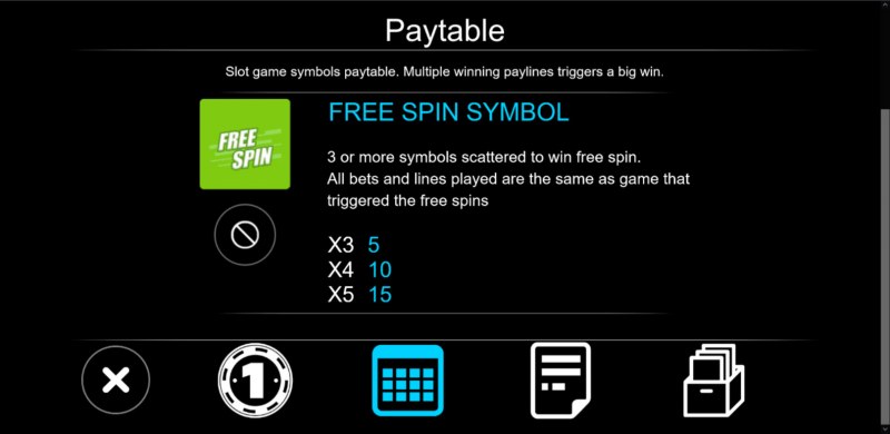 Free Spin Feature Rules