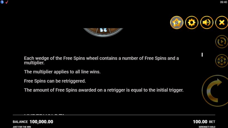 Free Spin Feature Rules