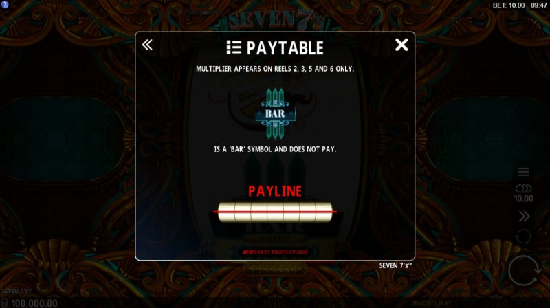 Seven 7's :: One Payline