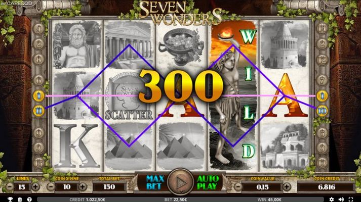 Seven Wonders of the Ancient World :: Game pays in both directions