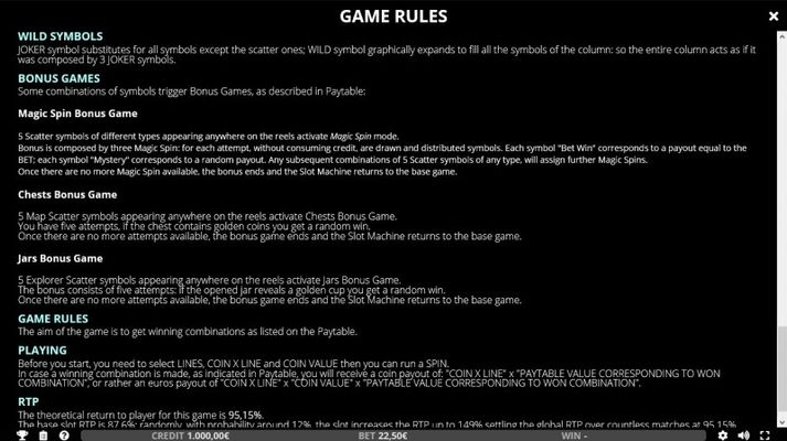 General Game Rules