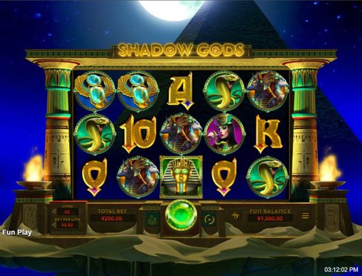 Play slots at Grand Fortune: Grand Fortune featuring the Video Slots Shadow Gods with a maximum payout of $200,000