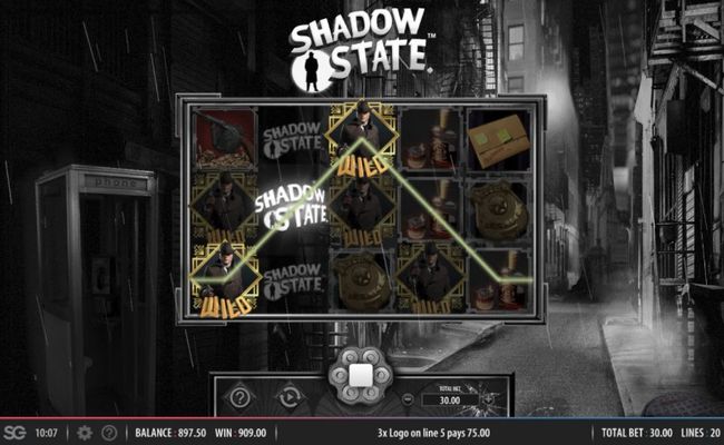 Shadow State :: Multiple winning combinations leads to a big win