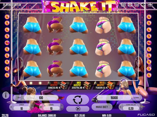 Shake It! :: Main Game Board