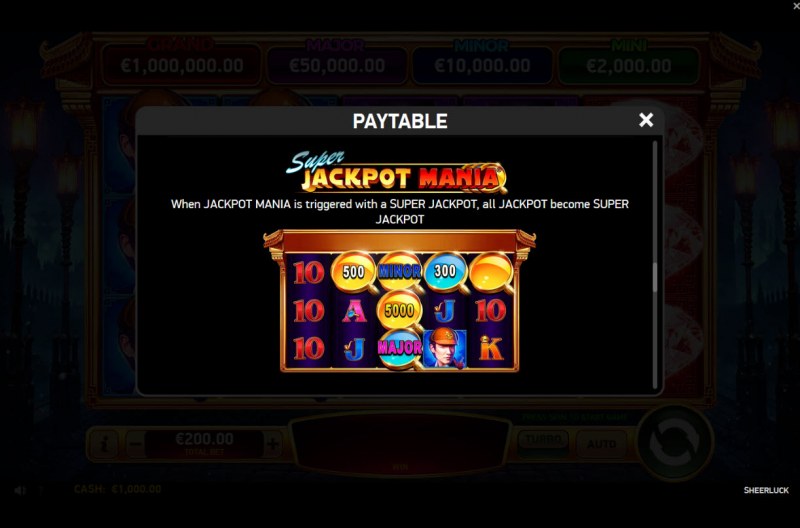 Super Jackpot Mania