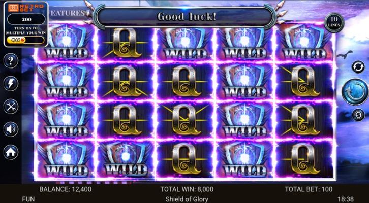 Multiple winning combinations lead to a big win