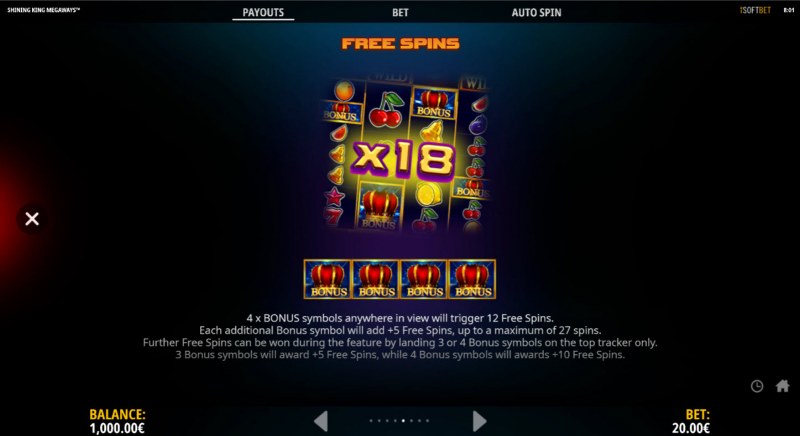 Free Spin Feature Rules