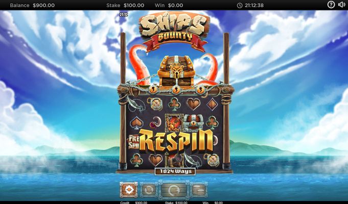 Ships Bounty :: Re-Spin feature triggered