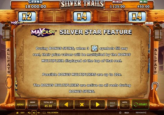 Silver Trails :: Feature Rules
