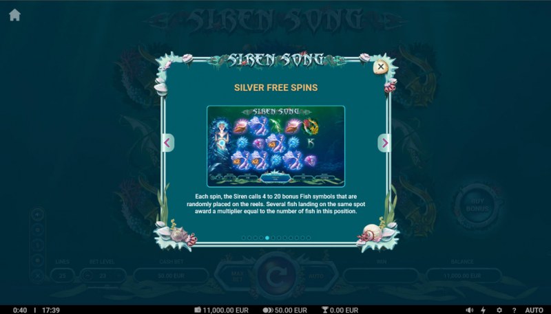 Siren Song :: Silver Free Spins