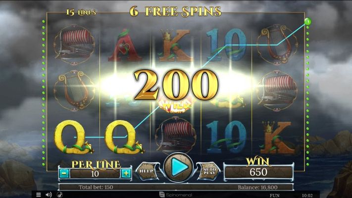 Free Spins Game Board