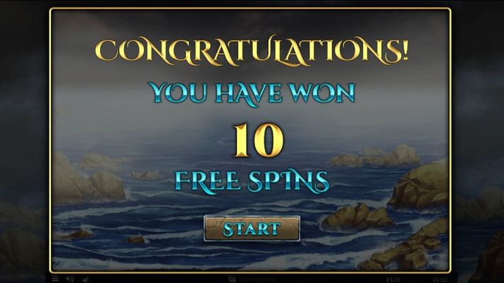 Sirens Treasures 15 Lines :: 10 Free Spins Awarded