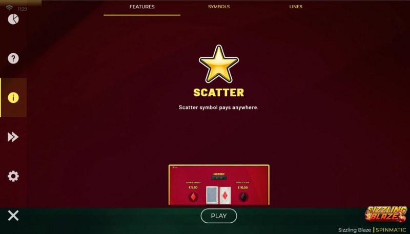 Scatter Symbol Rules