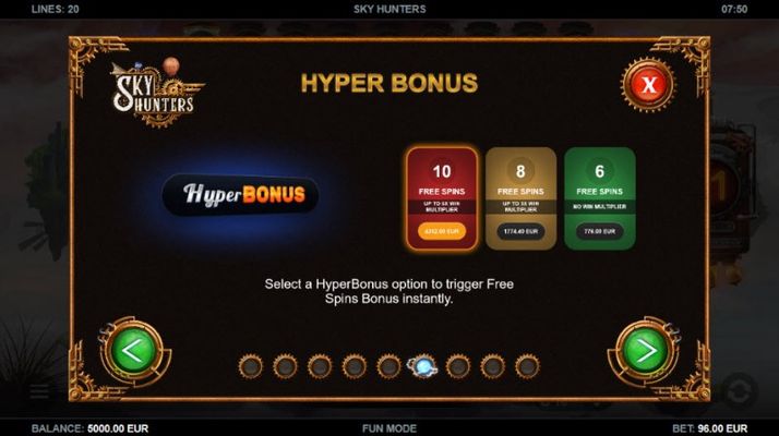 Sky Hunters :: Hyper Bonus