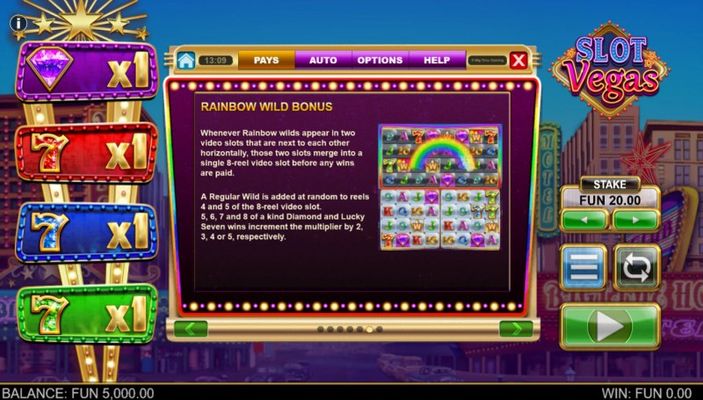 Rainbow Wild Bonus