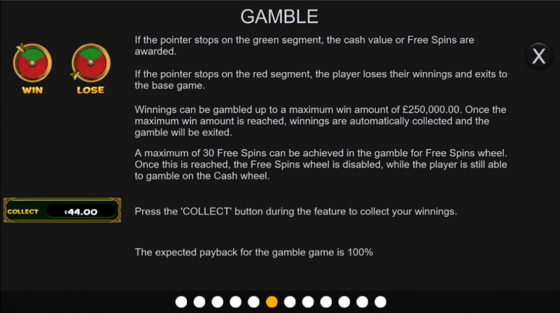 Gamble feature