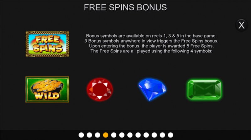 Slots O' Luck :: Free Spin Feature Rules