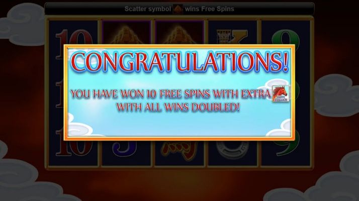 10 Free Spins Awarded