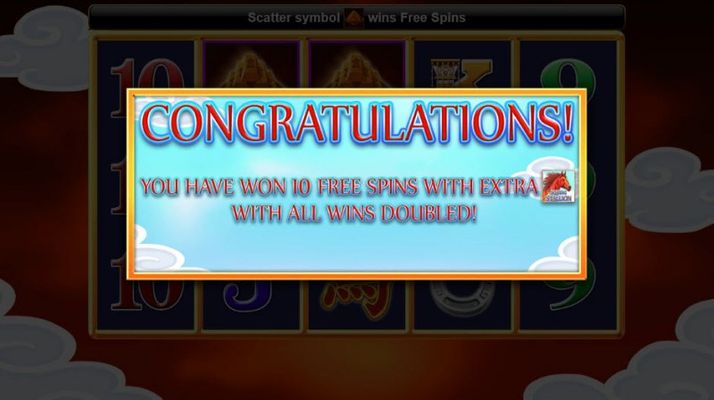 10 Free Spins Awarded