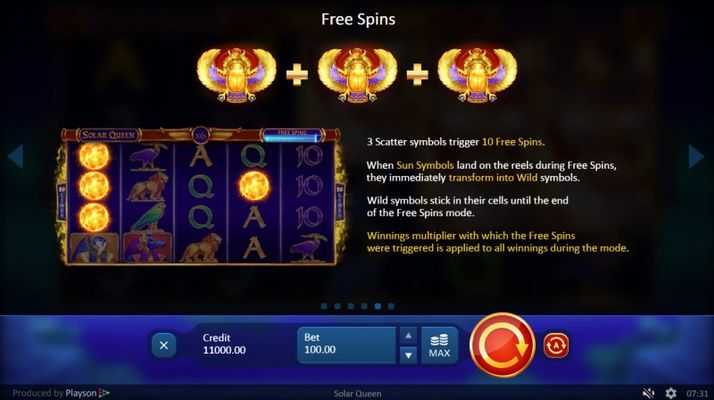 Free Spins Rules