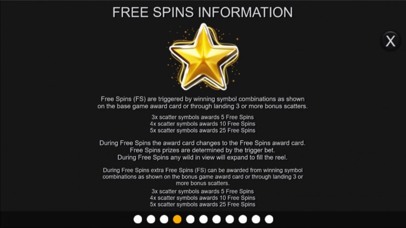 Something Fruity :: Free Spin Feature Rules