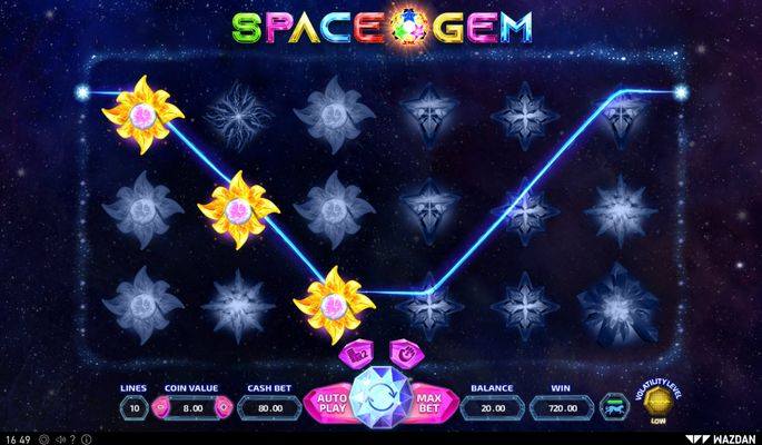Space Gem :: A winning three of a kind