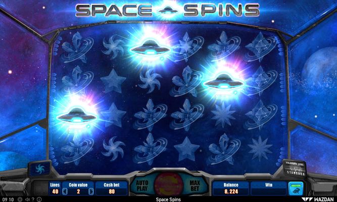 Scatter symbols triggers the free spins feature