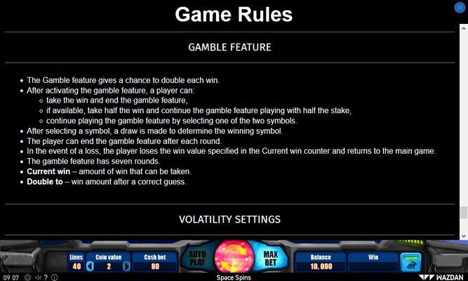 General Game Rules