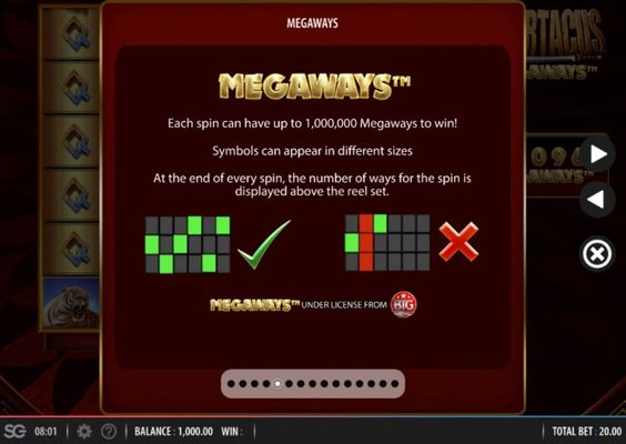 Spartacus Megaways :: Megaways