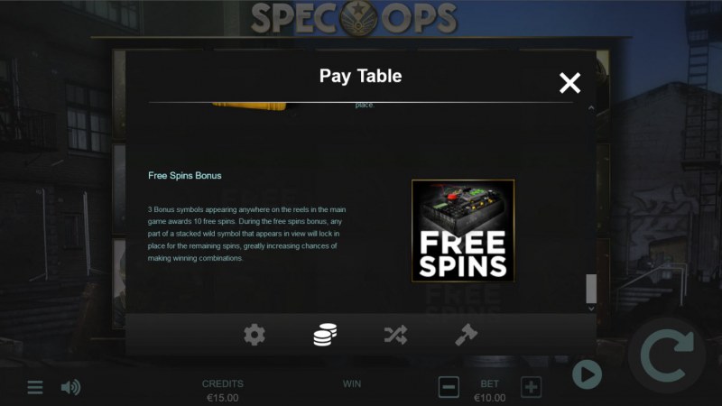 Free Spin Feature Rules