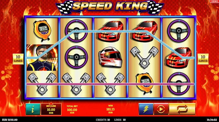 Speed King :: Game pays in both directions