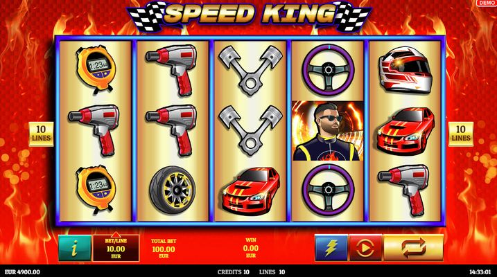 Speed King :: Main Game Board