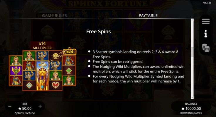 Free Spin Feature Rules