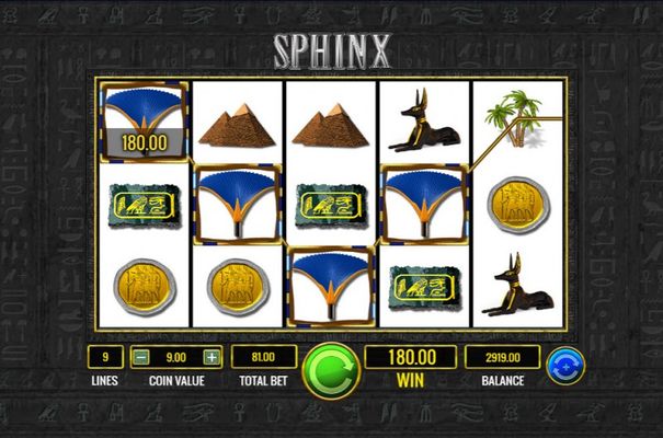Sphinx :: A four of a kind win