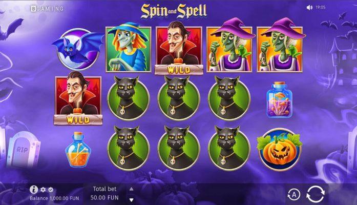 Spin and Spell :: Base Game Screen
