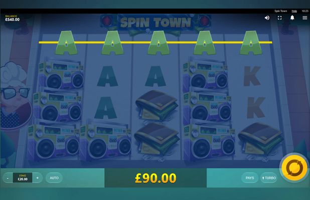 Spin Town :: Five of a kind