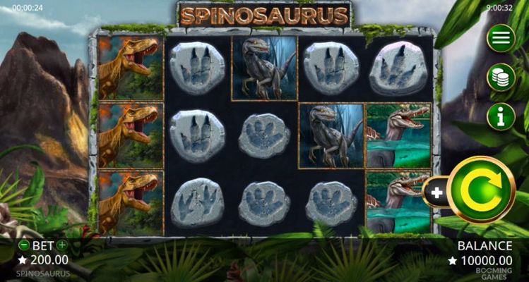 Play slots at ZigZag777: ZigZag777 featuring the Video Slots Spinosaurus with a maximum payout of $500,000