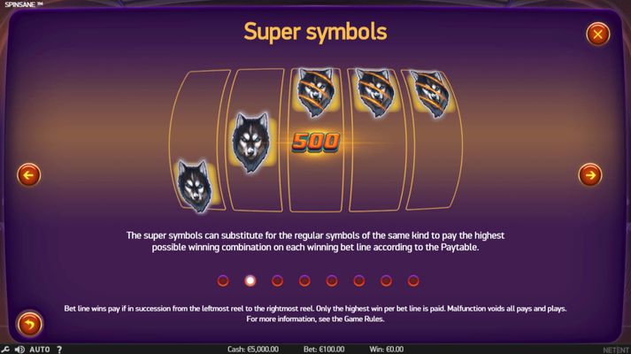 Spinsane :: Super Symbols