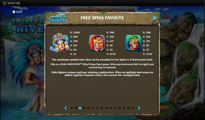 Free Spins - Hi Value Symbols