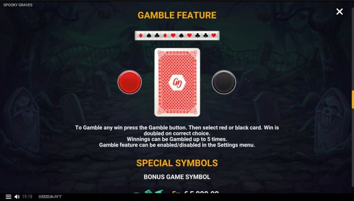 Red or Black Gamble Feature