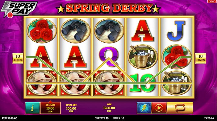 Spring Derby :: Multiple winning paylines