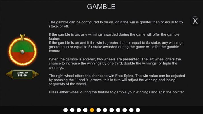 Stacked Fire 7s :: Gamble feature
