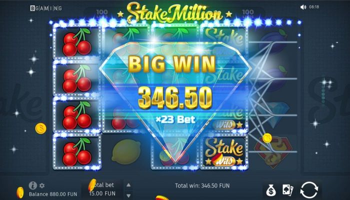 Stake Million :: Multiple winning combinations lead to a big win