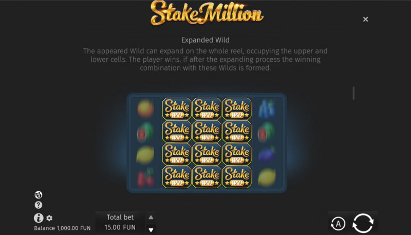 Stake Million :: Stacked Wilds