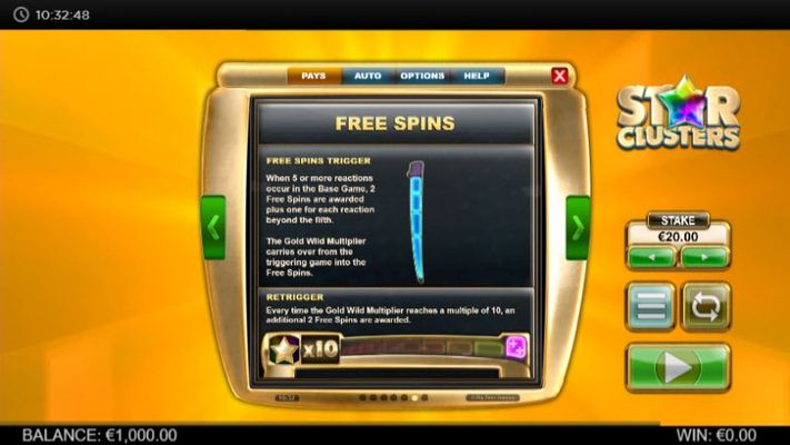 Free Spins Rules