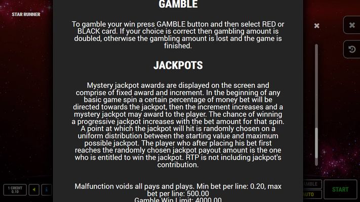 Jackpot Rules